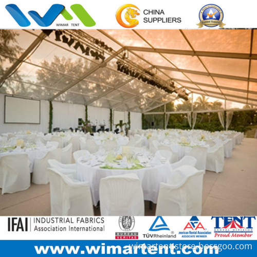 20mx50m Beautiful Transparent Aluminum PVC Tent for Wedding